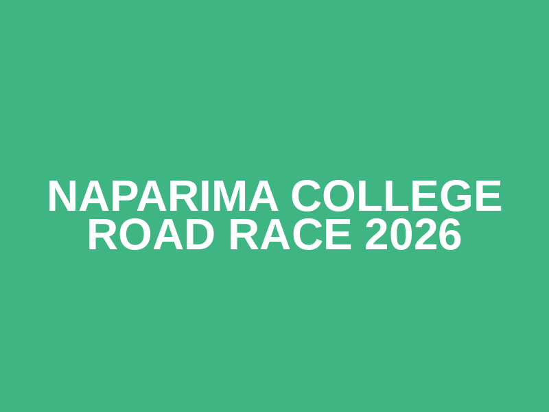 Naparima College Road Race 2026 Logo