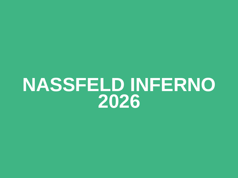 Nassfeld Inferno 2026 Logo