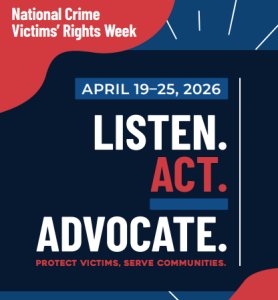 National Crime Victims' Rights Hero 5K Fun Run & 1 Mile Walk Logo