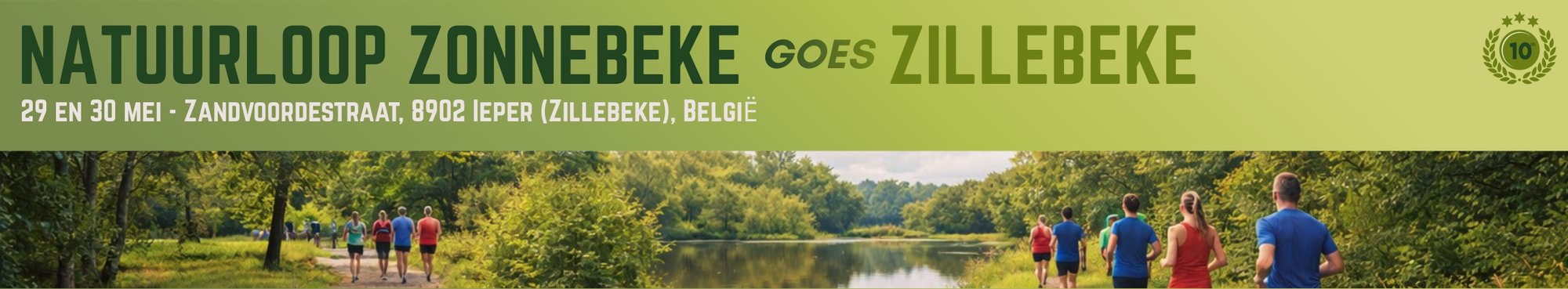 Natuurloop Zonnebeke 2026 Logo