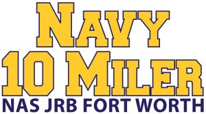 Navy 10 Miler Logo
