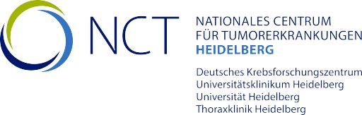 NCT-LAUFend gegen Krebs. Alleine. Zusammen! Logo