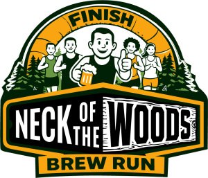 Neck of the Woods Brew Run Logo