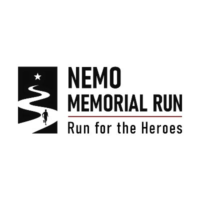 Nemo Memorial Run - Run for the Heroes. Logo