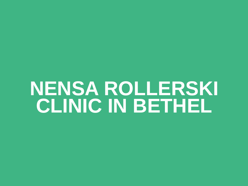 NENSA Rollerski Clinic in Bethel Logo