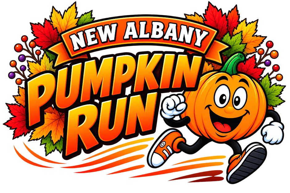 New Albany Pumpkin Run 2026 (10/11) Logo