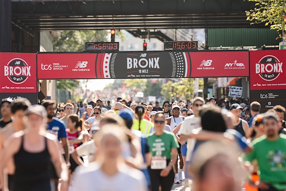 New Balance Bronx 10 Mile Course Strategy Logo