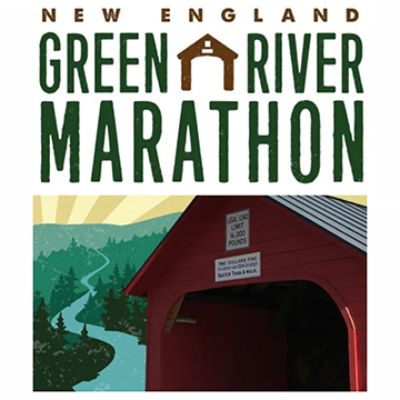 New England Green River Marathon Logo