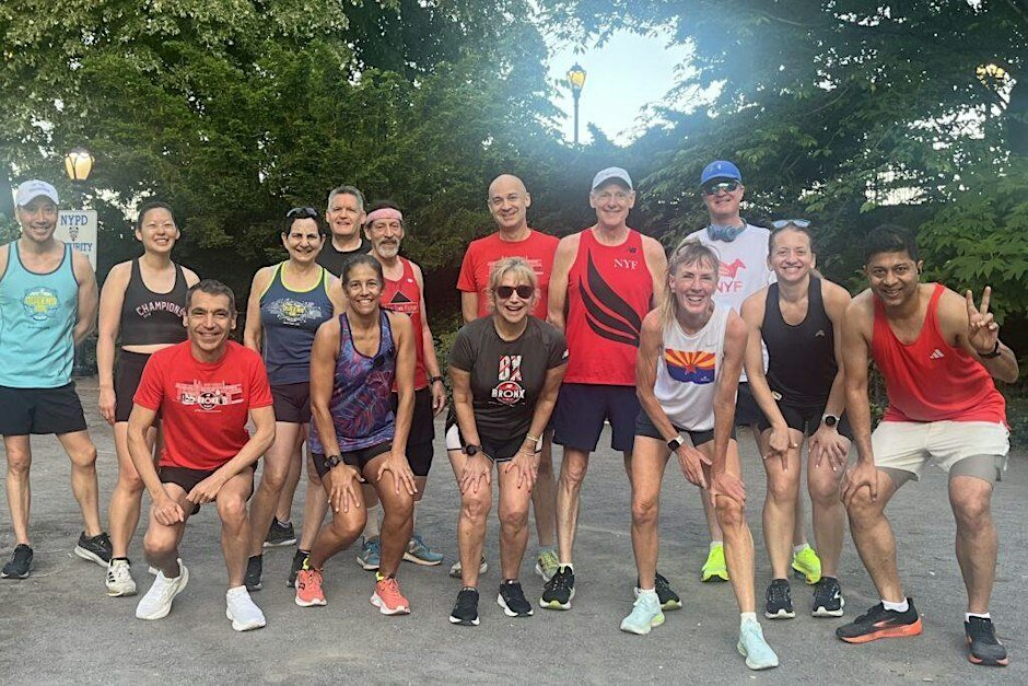 New York Flyers Run Club - Wednesday Morning Group Run Logo