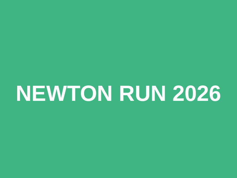 NEWTON RUN 2026 Logo