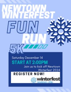 Newtown Winterfest 5k Logo