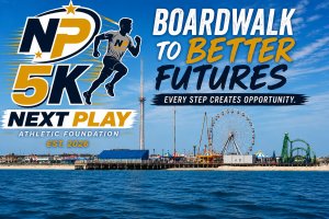 Next Play Athletic Foundation 5k Logo