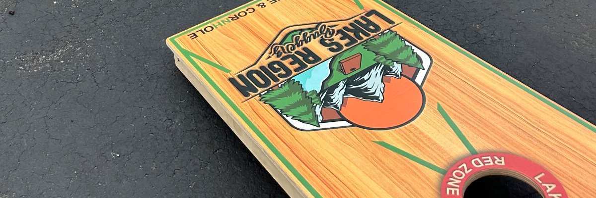 NH Corn Hole Biathlon Race Logo