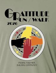 NHIs Annual Gratitude Run/Walk Logo