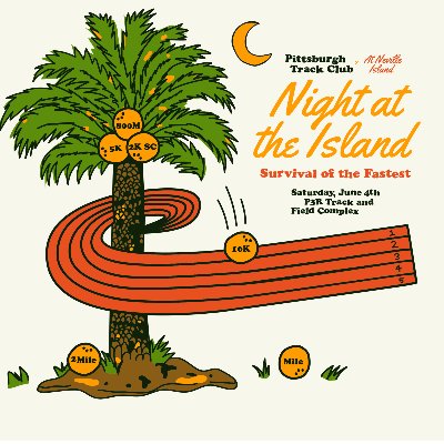 Night at the Island Logo