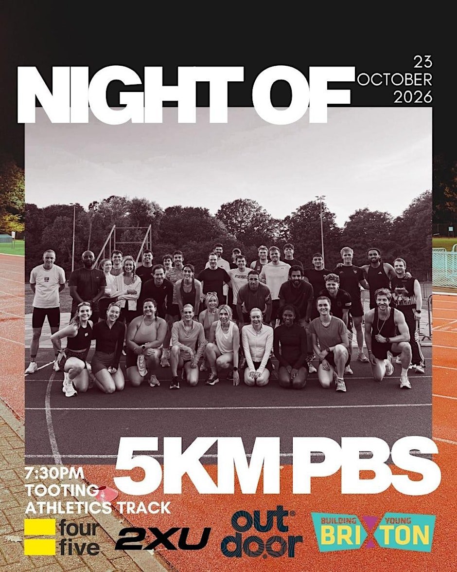 Night of 5km PBs! Logo