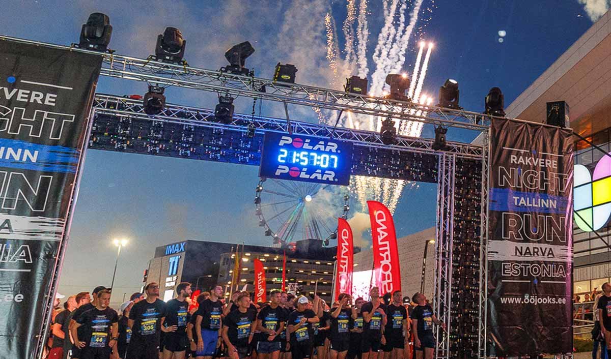 Night Run Estonia - Rakvere