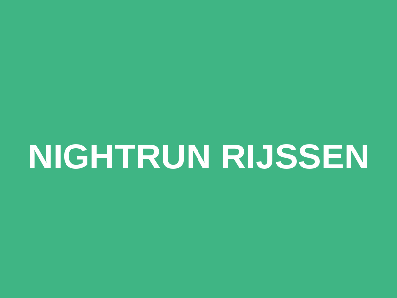 NightRun Rijssen
