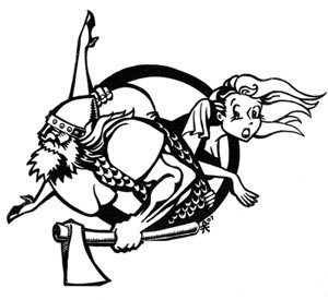 North American Wife Carrying Championship® Logo