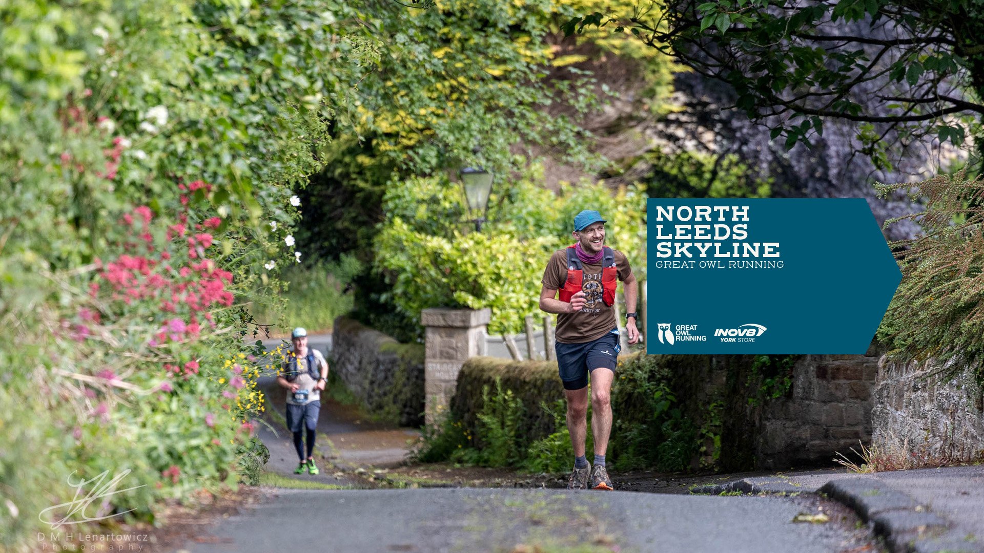 North Leeds Skyline (50km, 25km, 15km) Logo