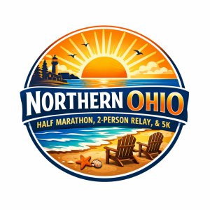 Northern Ohio Half Marathon, 2-Person Relay, & 5K Logo