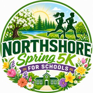 Northshore Spring 5k for Schools Logo