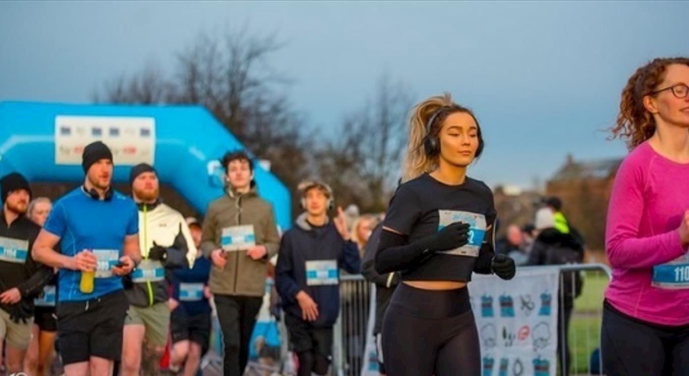 Nottingham 5k, 10k and Half Marathon Winter Warmer Run Logo