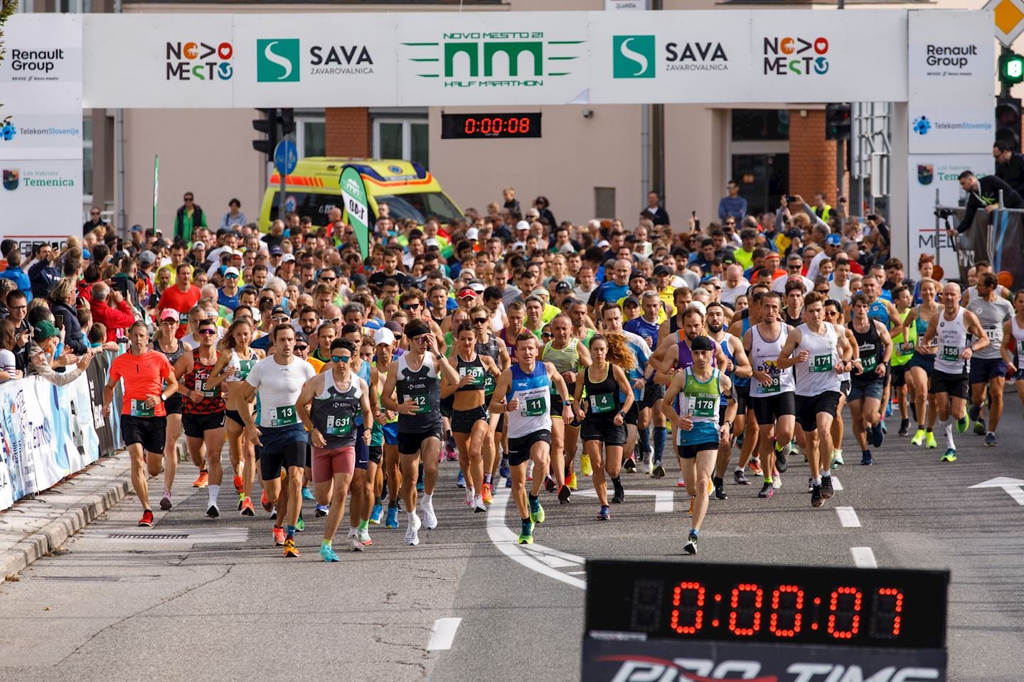 Novo mesto 1/2 marathon Logo