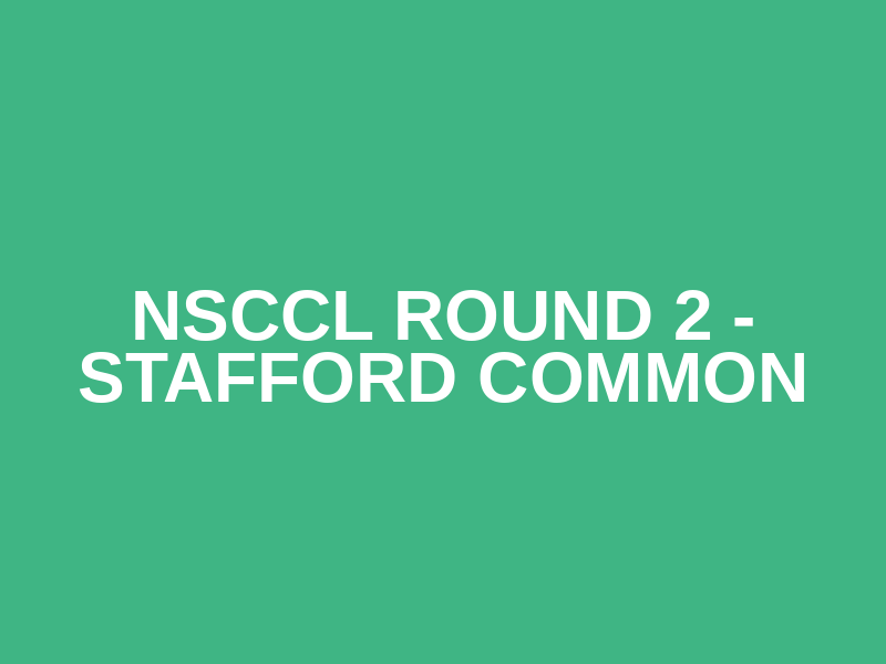 NSCCL round 2 - Stafford Common Logo