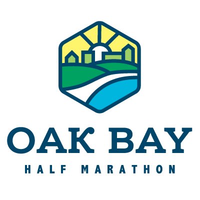 Oak Bay Half-Marathon, Relay, 10k & Kids Run Logo