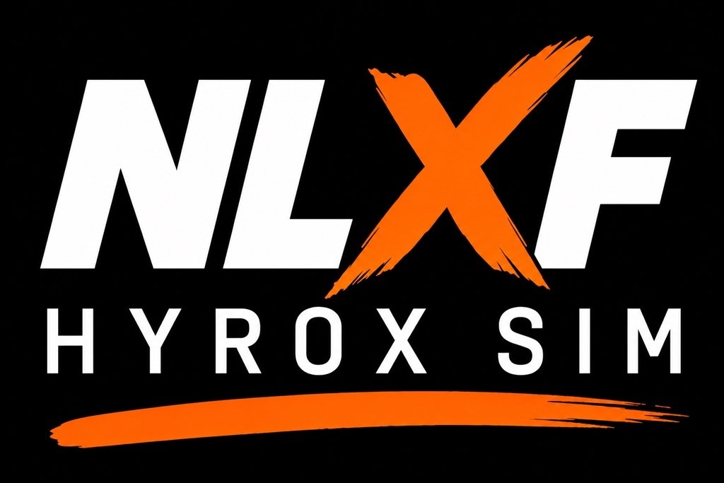 OCTOBER NLXF HYROX FULL SIM - DOUBLES Logo