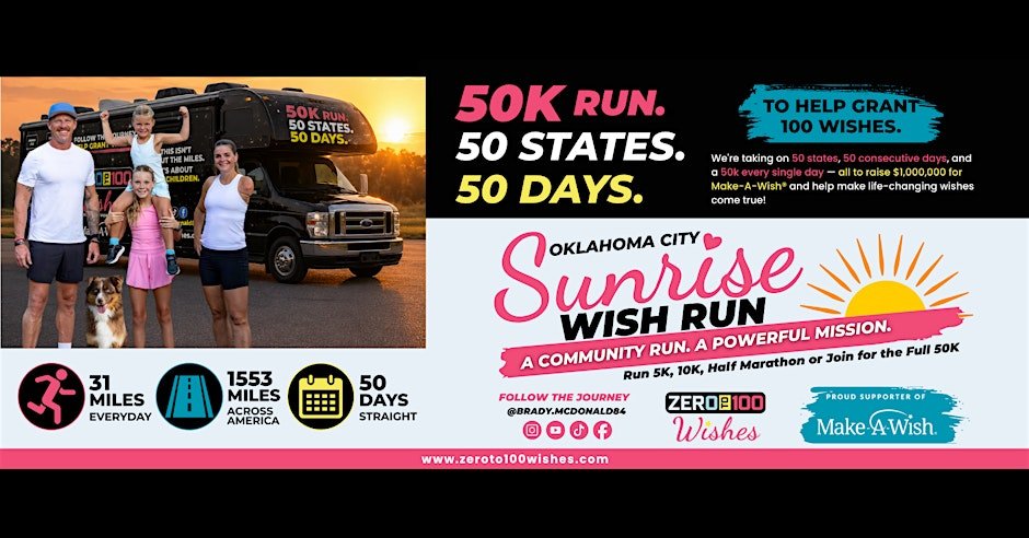 Oklahoma City Sunrise Wish Run | Free Community Run