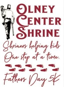 Olney Center Shrine Father's Day 5K Logo
