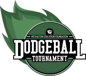 Methacton Education Foundation Dodgeball Logo