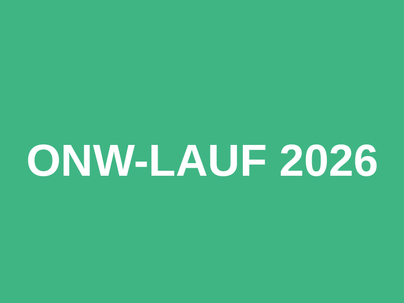 ONW-Lauf 2026 Logo