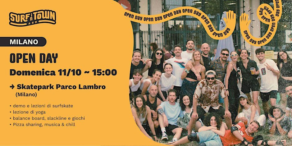 OPEN DAY | SKATE & CHILL - Milano