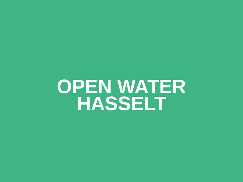 Open Water Hasselt