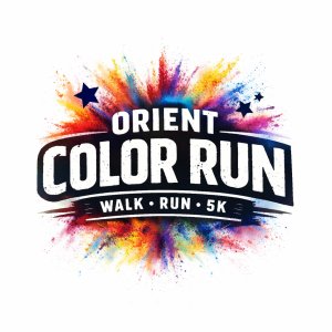 Orient Color Run 5K Logo