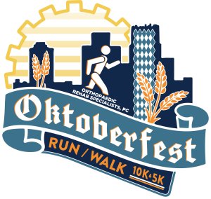 Orthopaedic Rehab Specialists Oktoberfest 10K/5K, Kids Superhero Run Logo