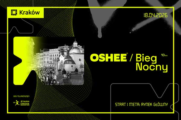OSHEE 10 km Night Run - Krakow Logo