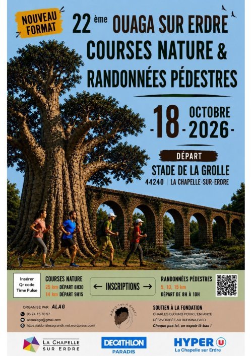 OUAGA SUR ERDRE 2026 Logo