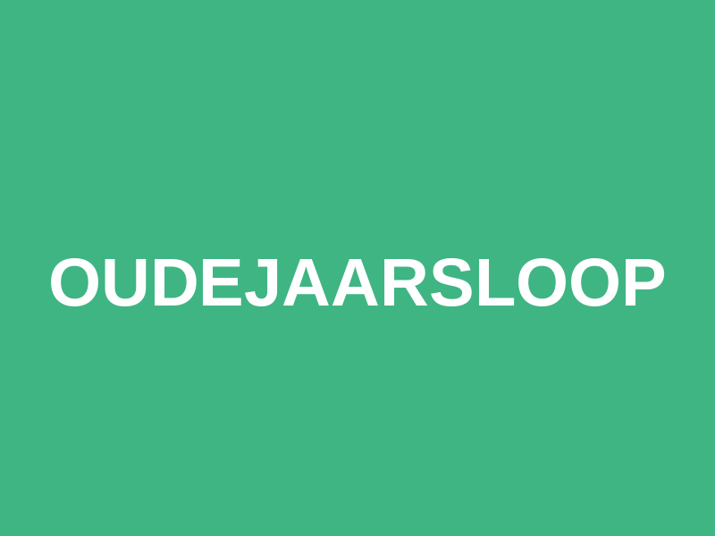 Oudejaarsloop Logo