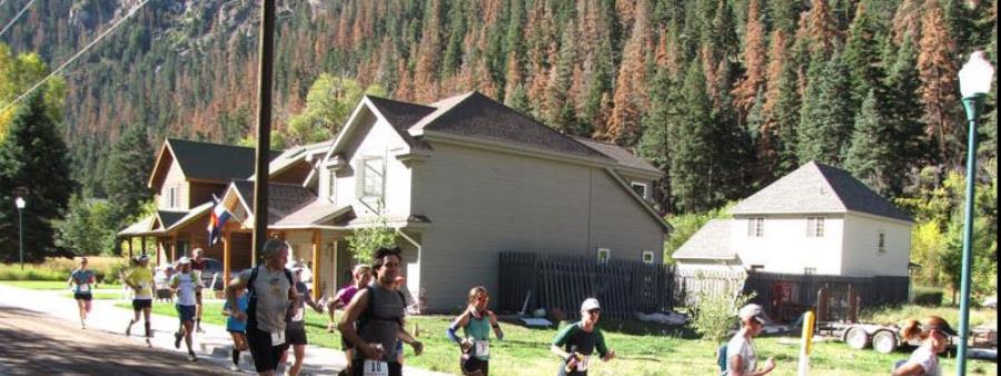 Ouray Mountain Trail Run Logo