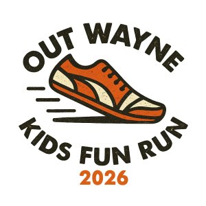Out Wayne Kids Fun Run Logo