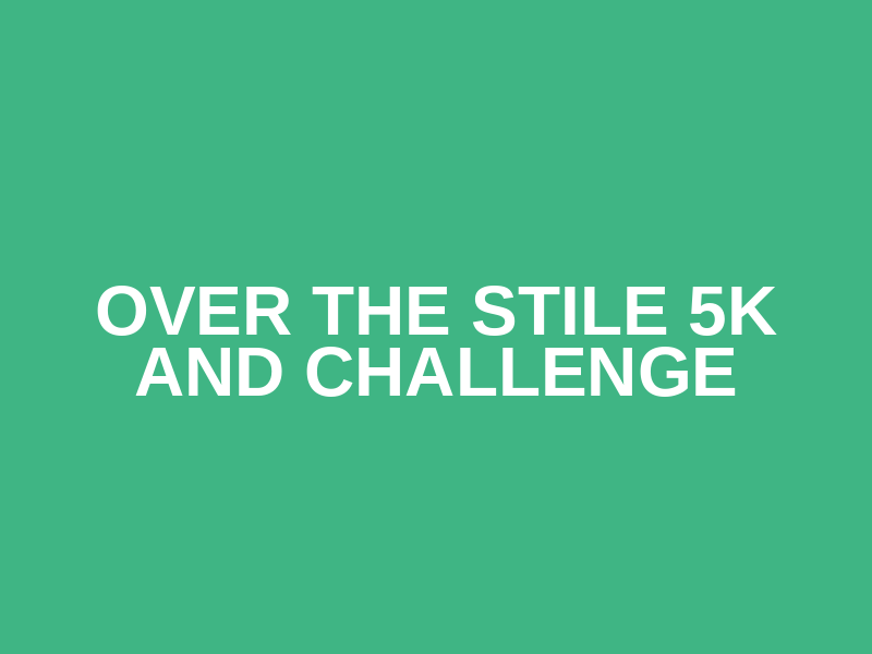 Over the Stile 5K and Challenge Logo