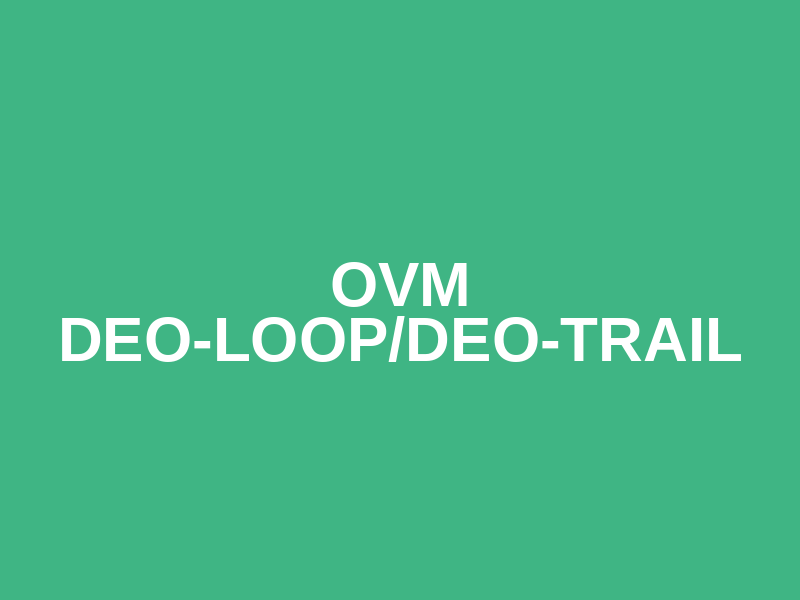 OVM DEO-loop/DEO-trail Logo