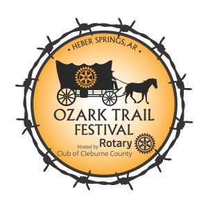 Ozark Trail Festival "Run to the Wagon" 5K Fun Run Logo