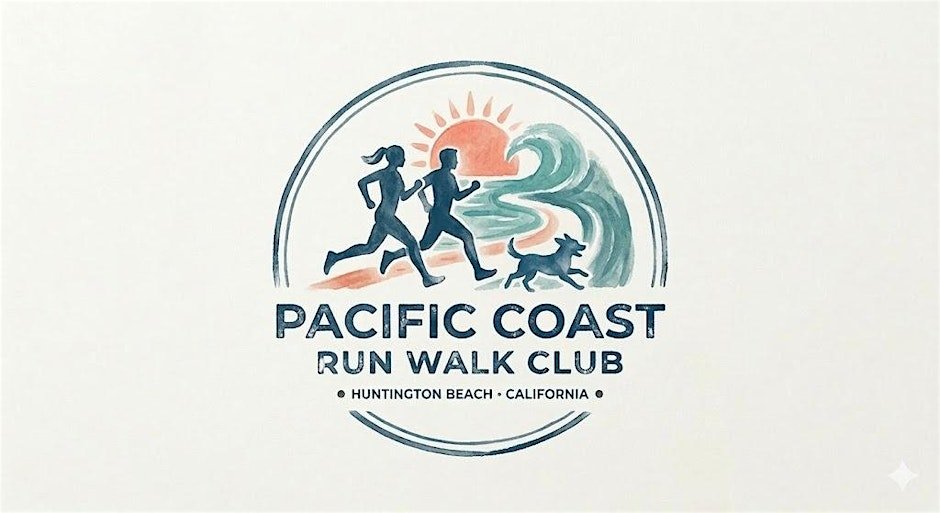 Pacific Coast Run Walk Club - September 2026 Logo