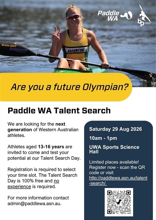 Paddle WA Talent Search