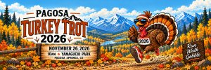 Pagosa Turkey Trot 5k Fun Run/Walk Logo